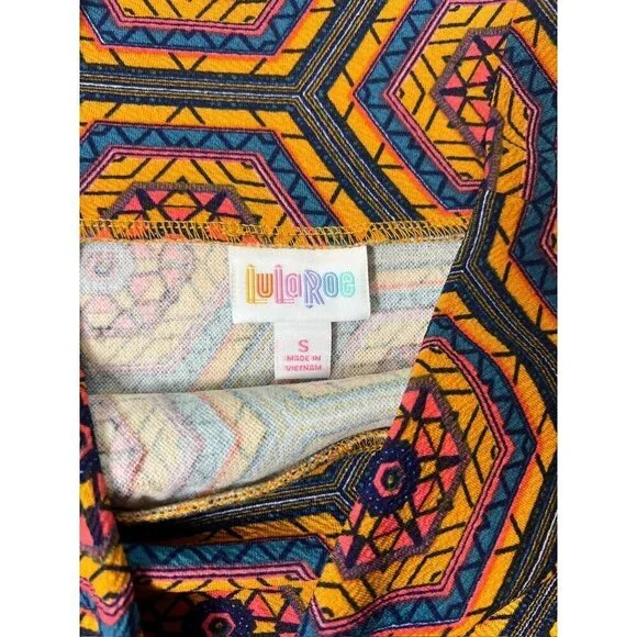 LuLaRoe Cassie Women's Multicolor Skirt - Picture 3 of 7